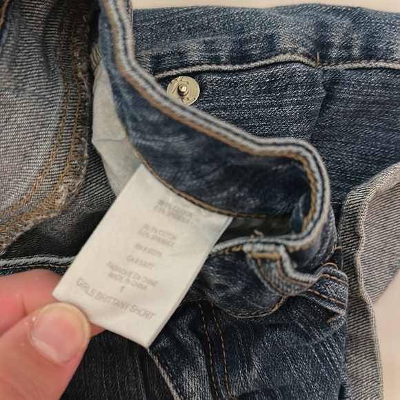 Fox Racing Denim Brittany Jean Shorts Short Shorts Size 1-2 - Picture 6 of 6